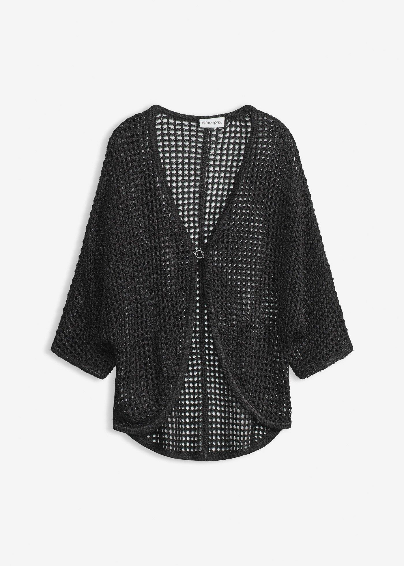 Cardigan traforato