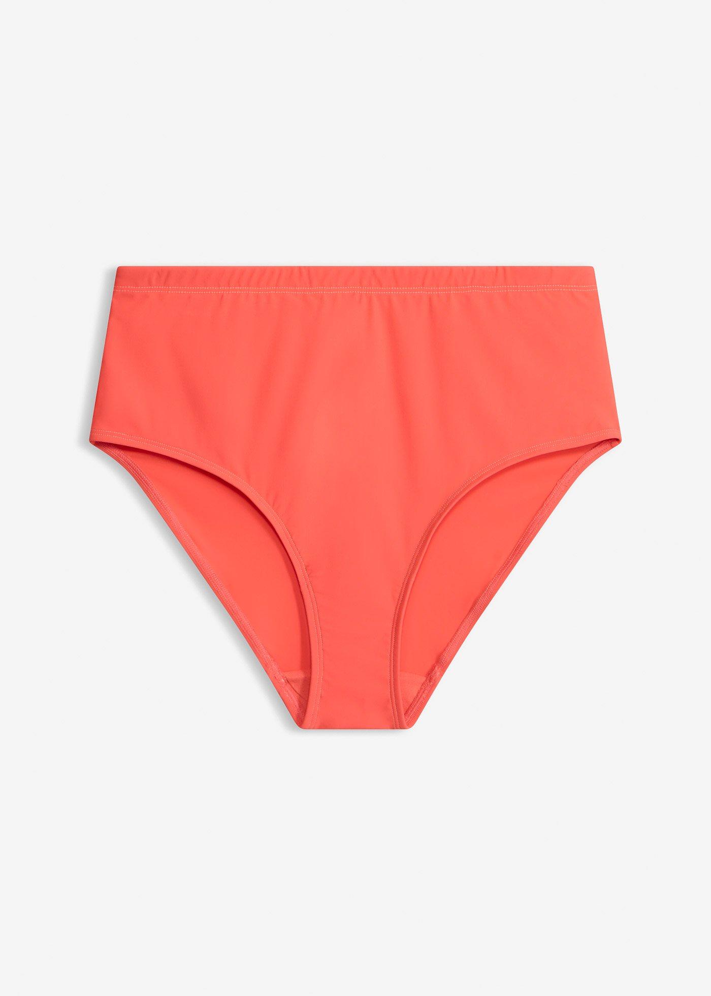 Slip a vita alta per bikini con effetto modellante leggero