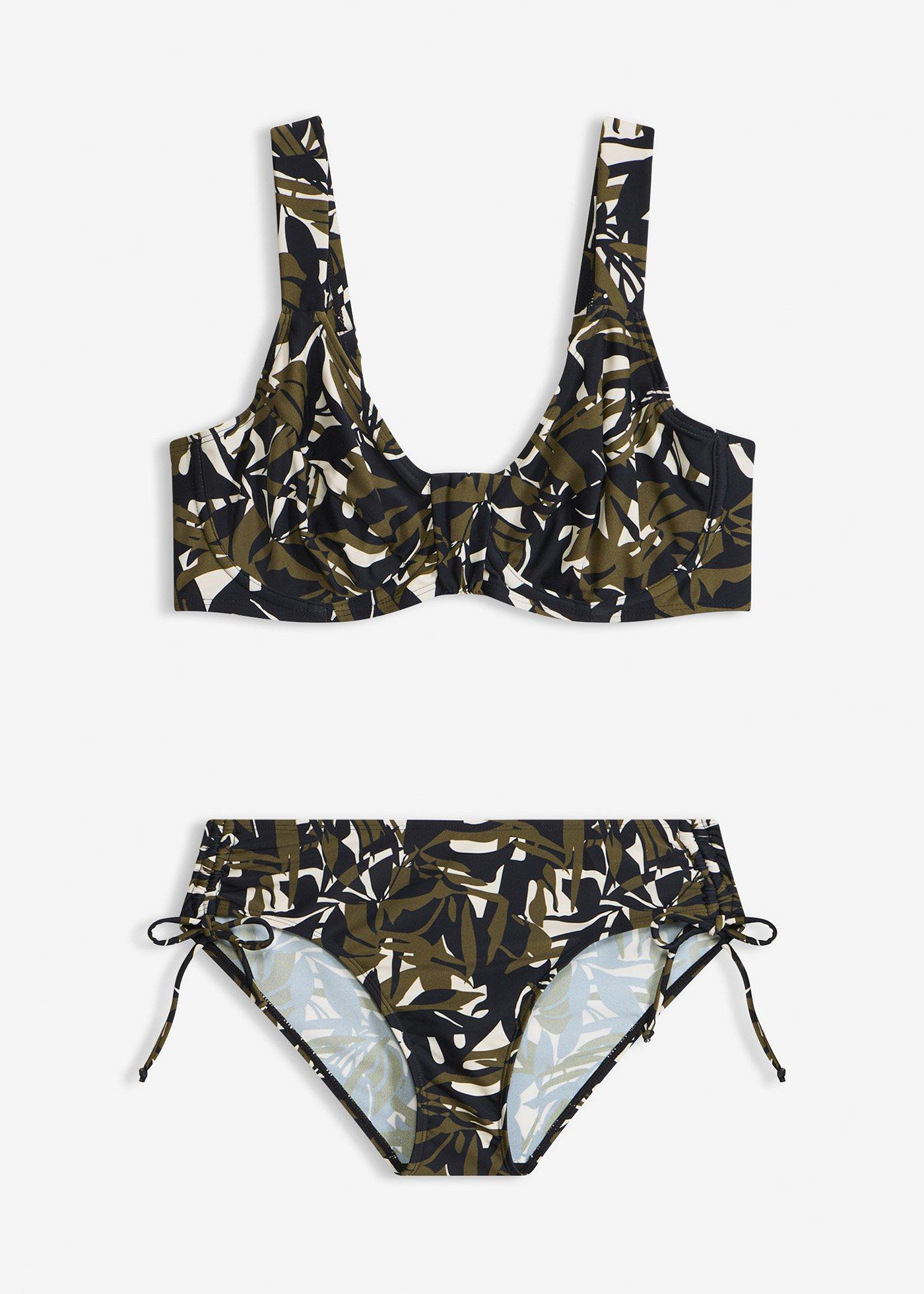 Bikini minimizer con spalline imbottite (set 2 pezzi)