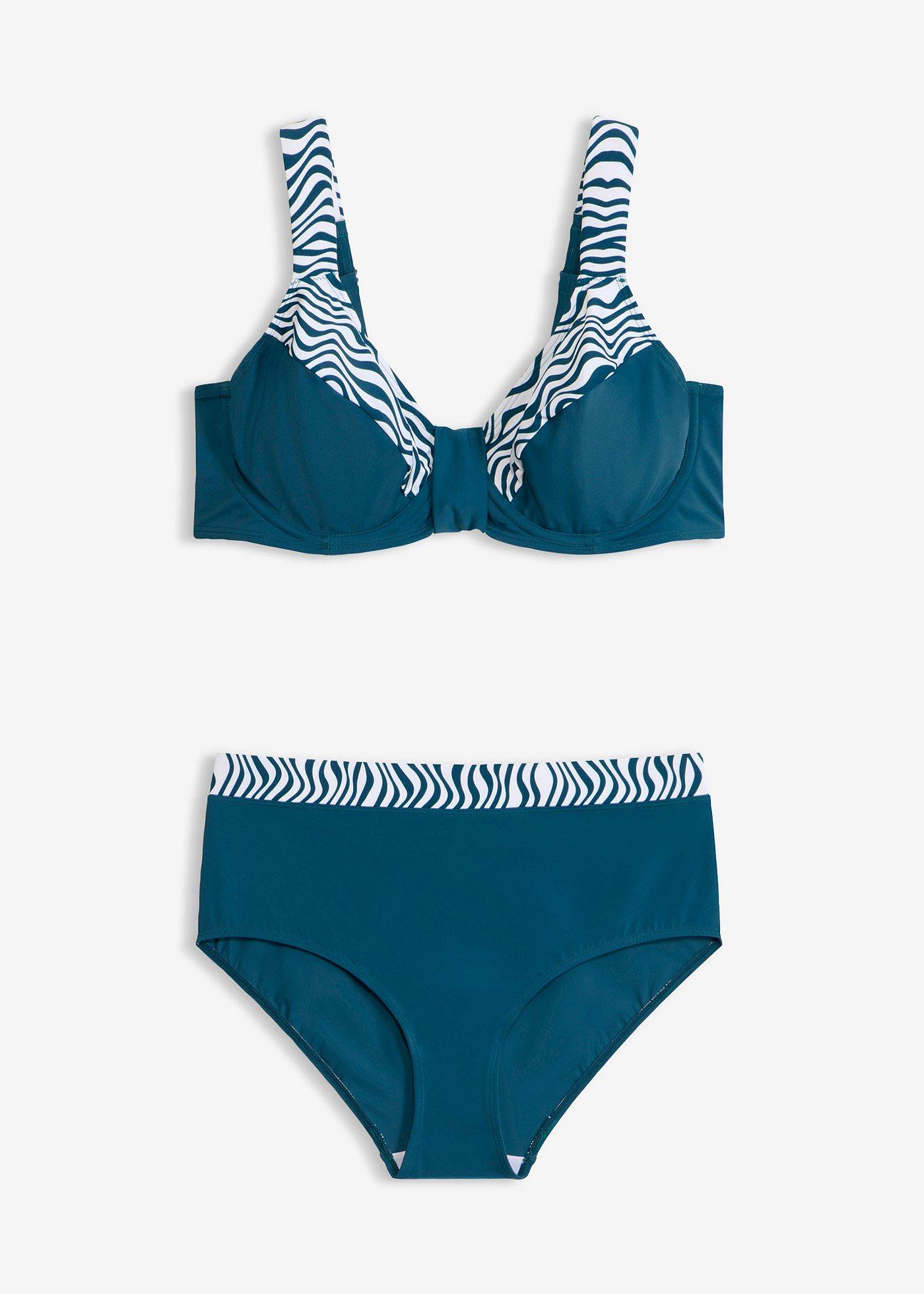 Bikini minimizer con spalline imbottite (set 2 pezzi)
