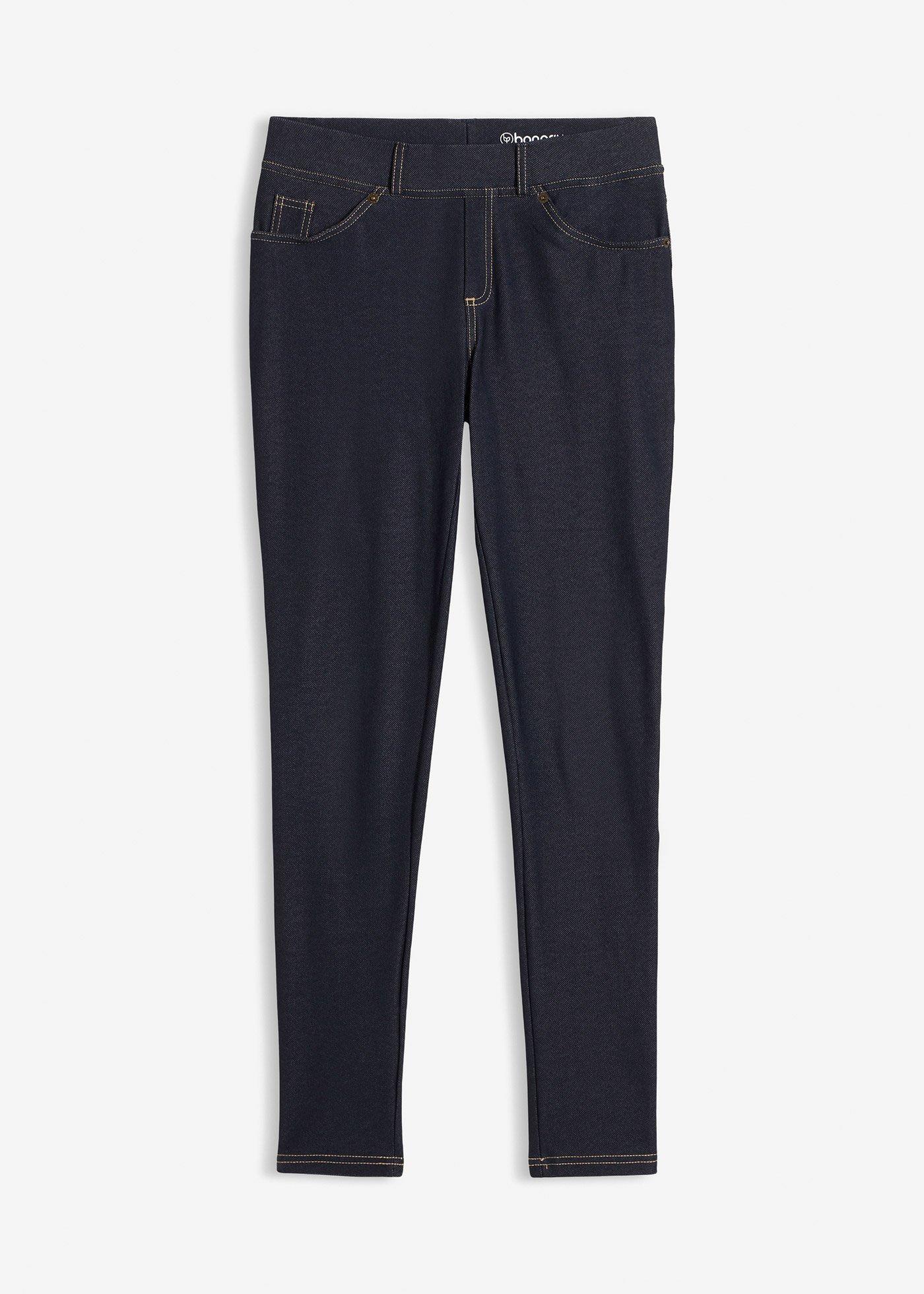Leggings effetto jeans