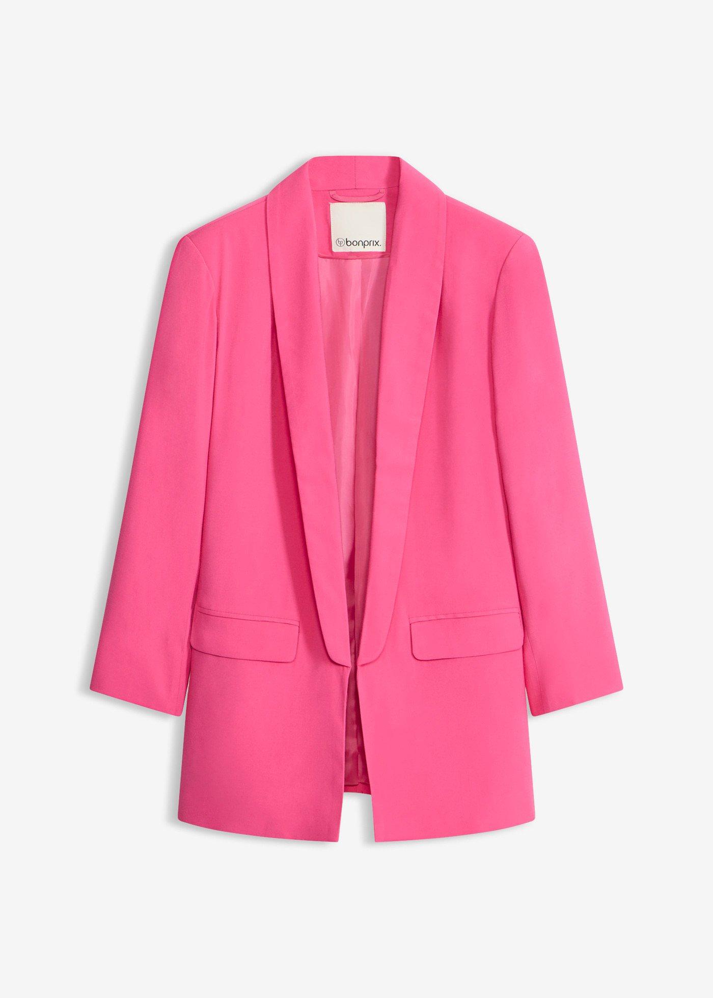 Blazer lungo in misto viscosa