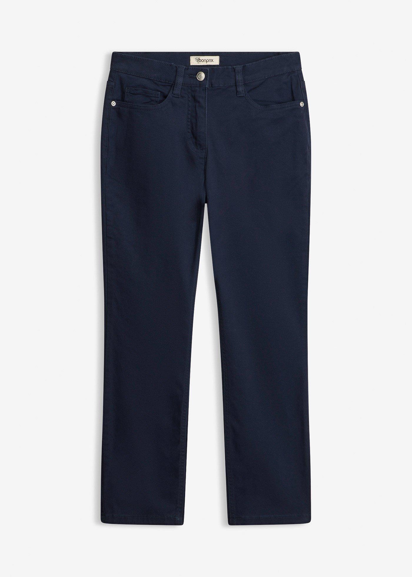 Pantaloni cropped elasticizzati