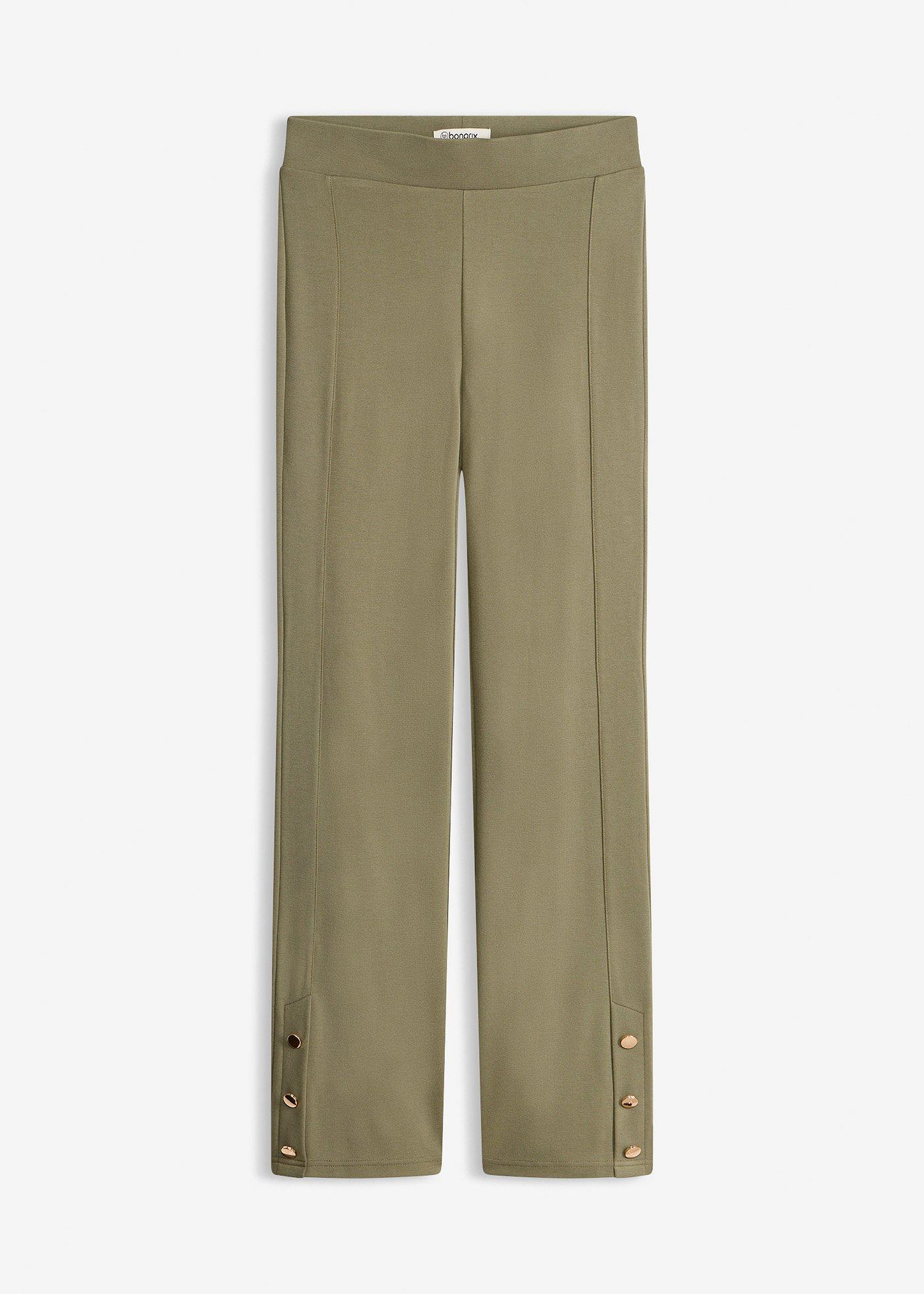 Pantaloni in jersey punto di Roma