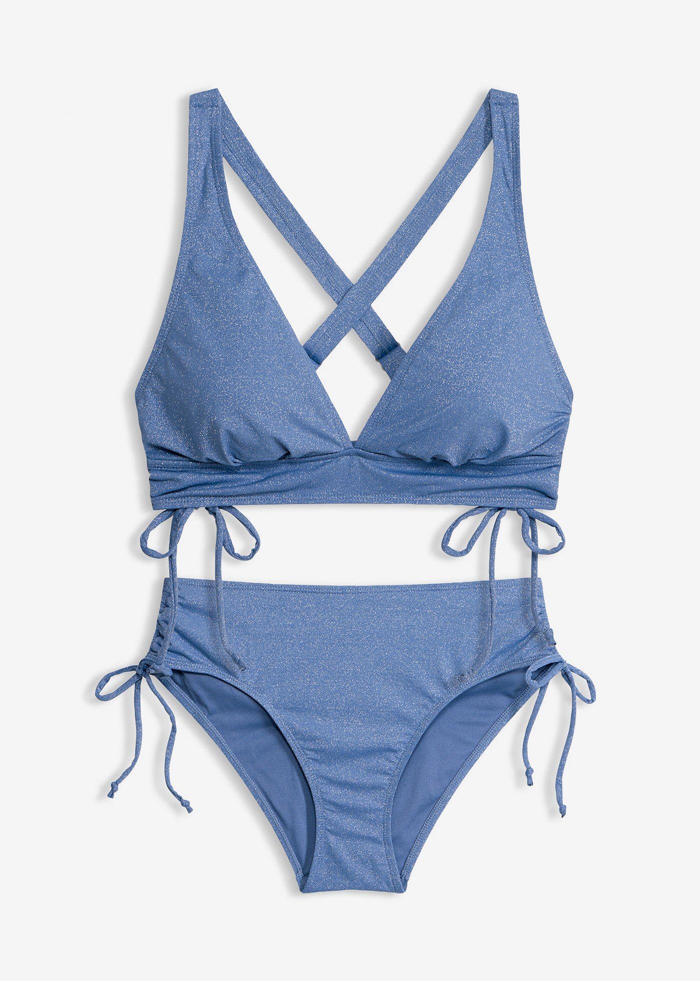 Bikini glitterato (set 2 pezzi)
