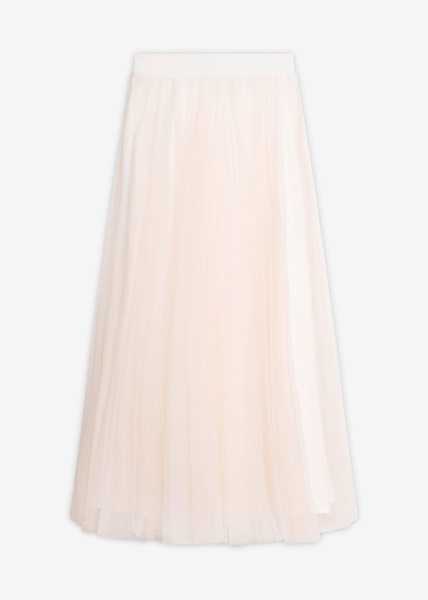Gonna lunga in tulle delicato