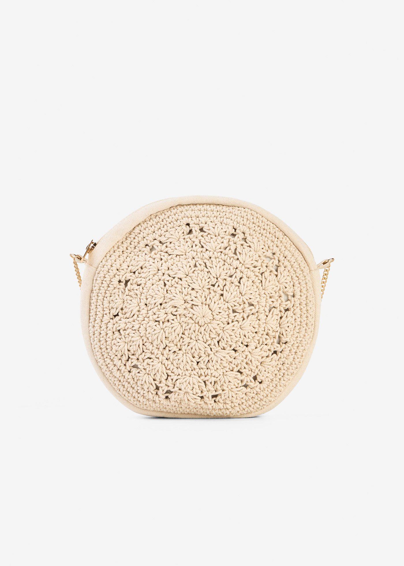 Borsa a tracolla tonda piccola