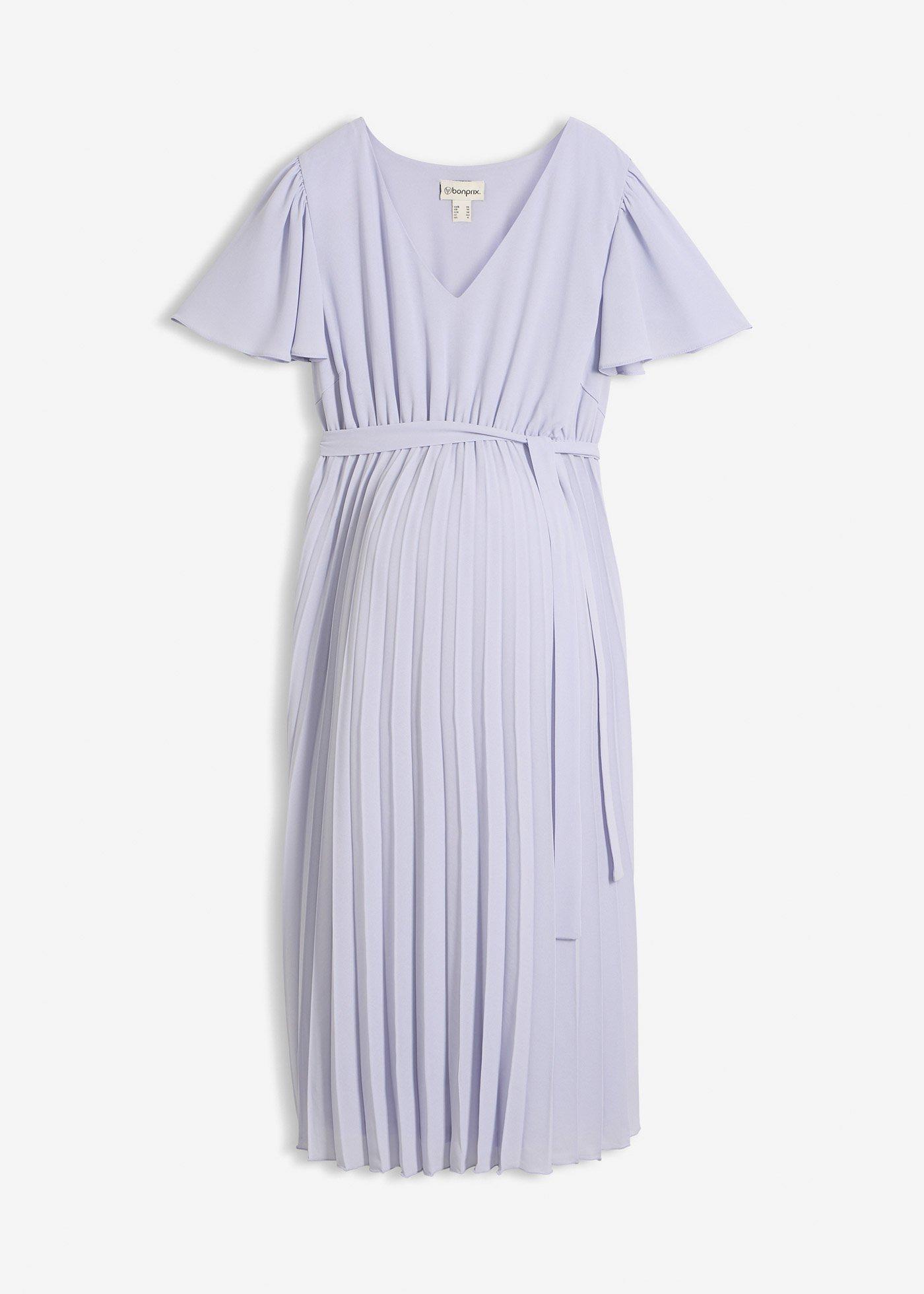 Abito prémaman in georgette delicato