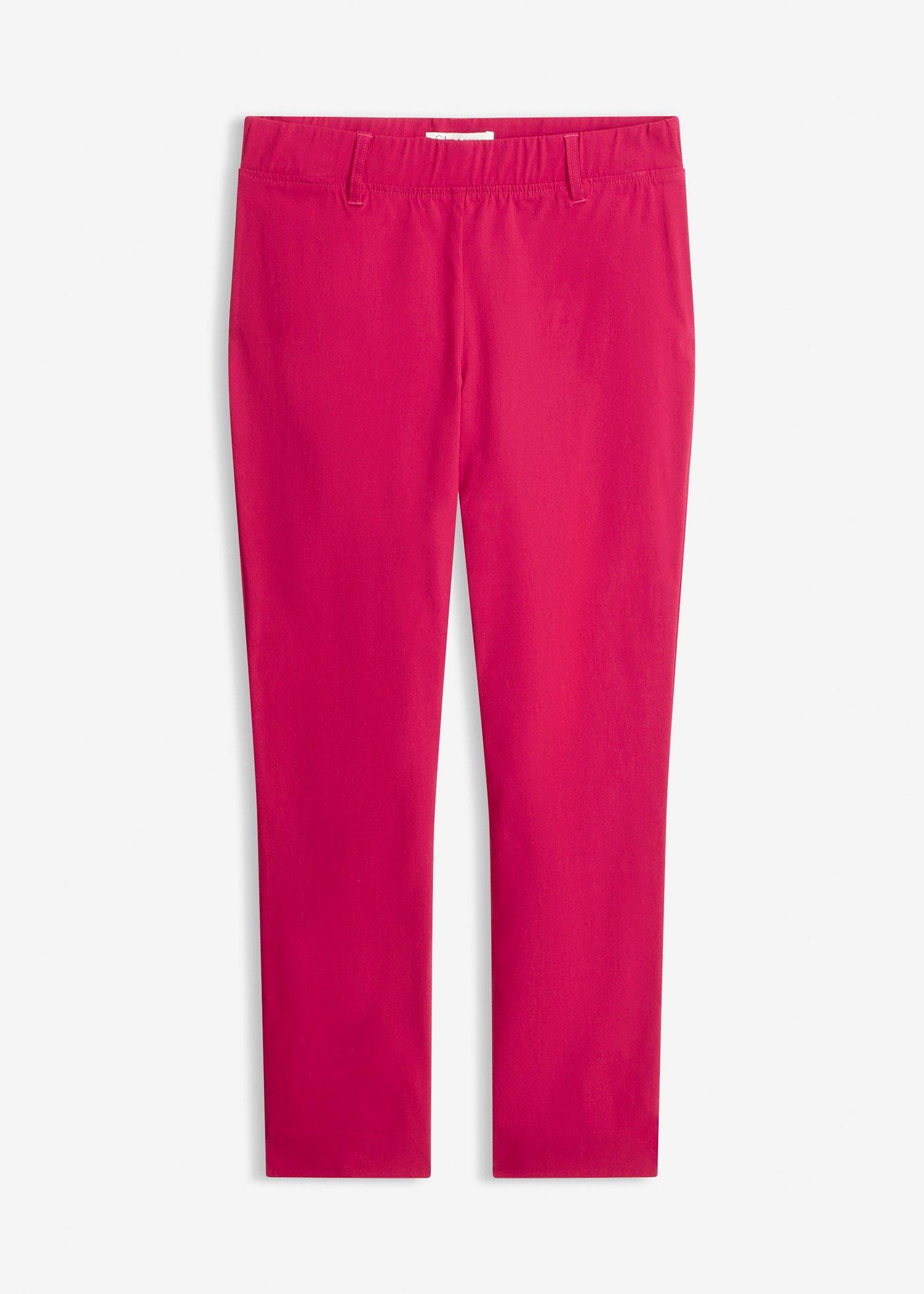 Pantaloni cropped in bengalina
