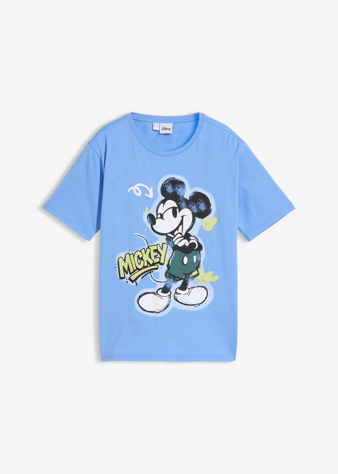 T-shirt in puro cotone con Topolino