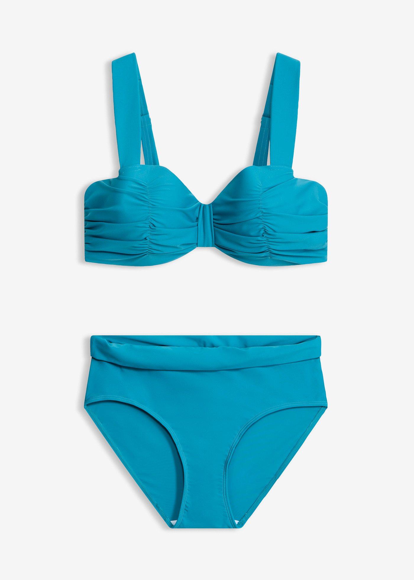 Bikini a balconcino con spalline imbottite (set 2 pezzi)