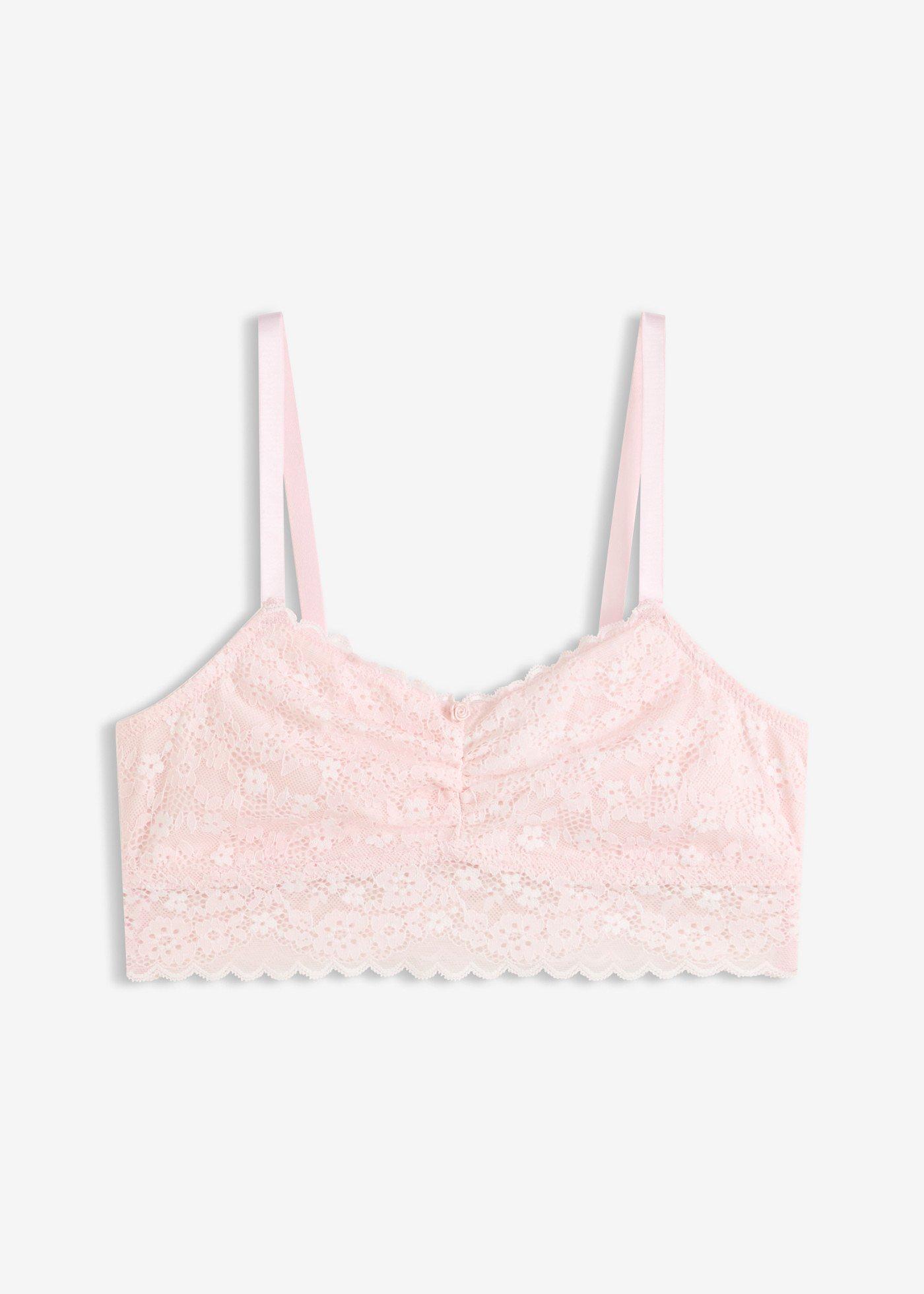 Reggiseno bustier con fodera in cotone morbido