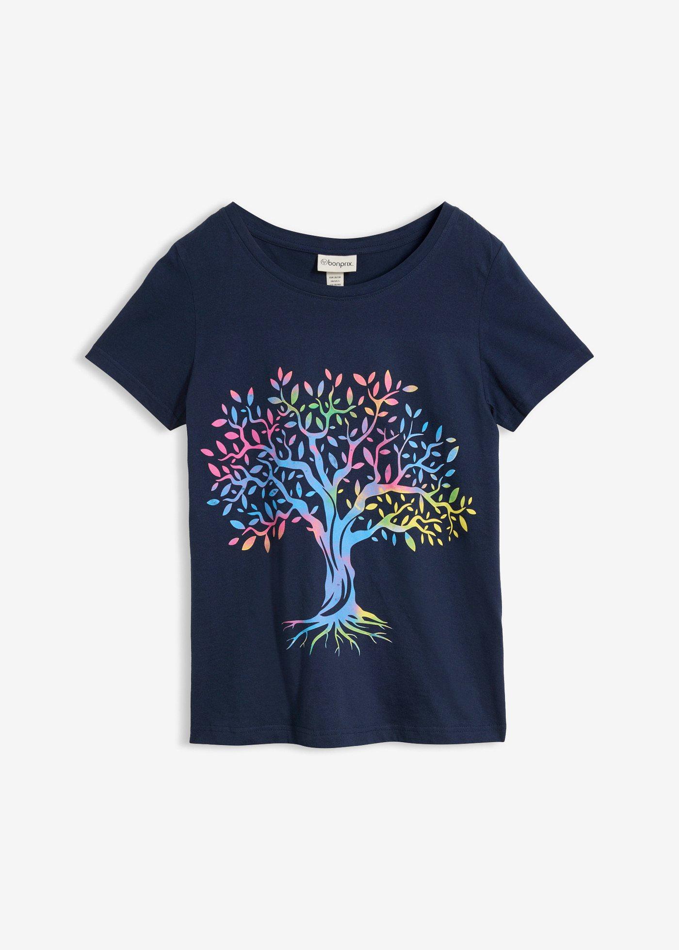 T-shirt in cotone biologico con stampa