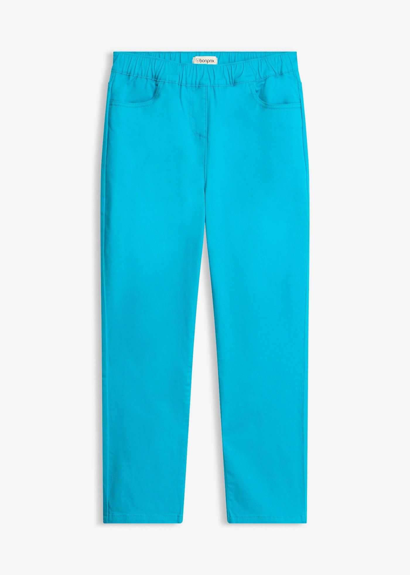 Pantaloni cropped elasticizzati