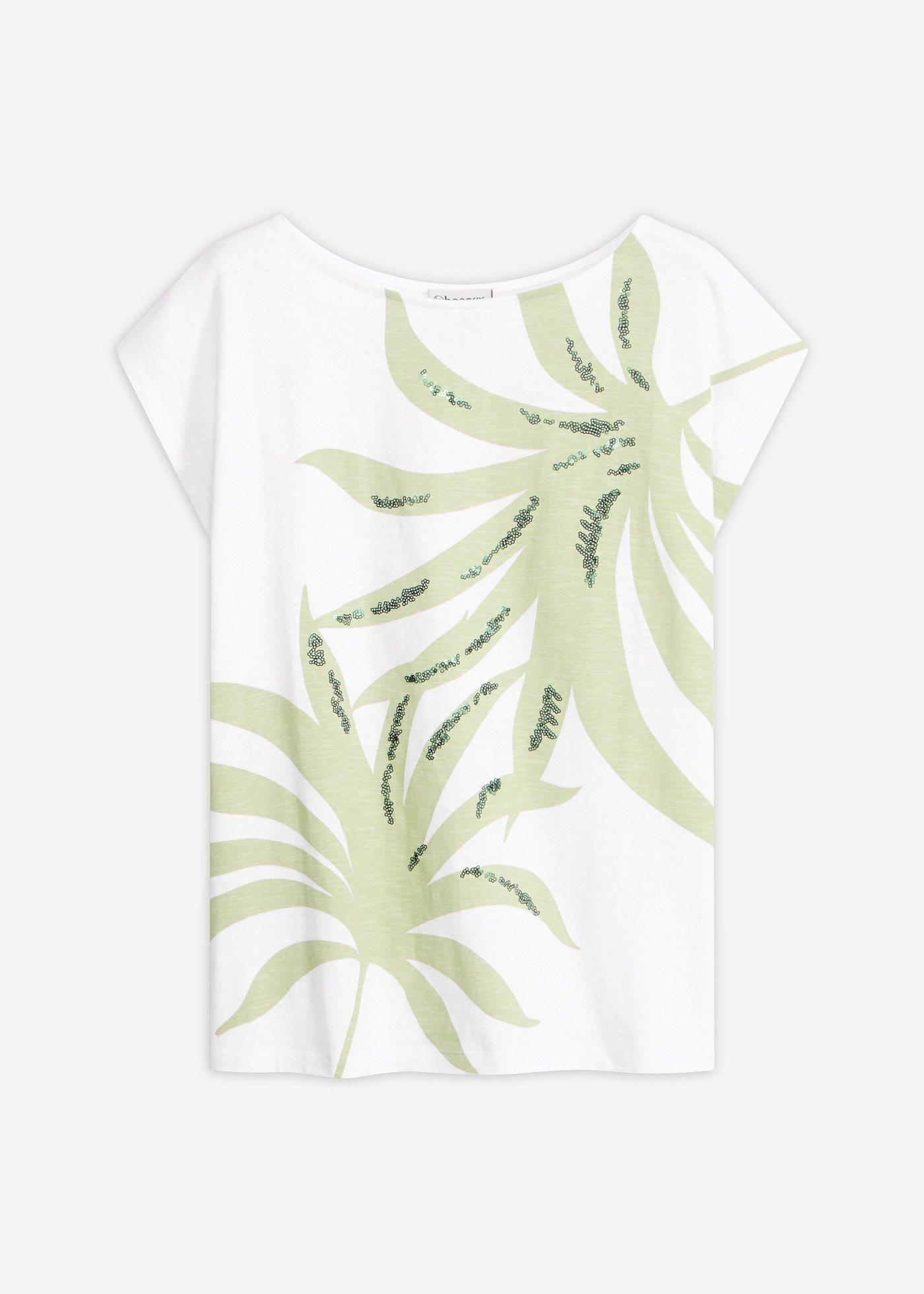 Maglia con paillettes