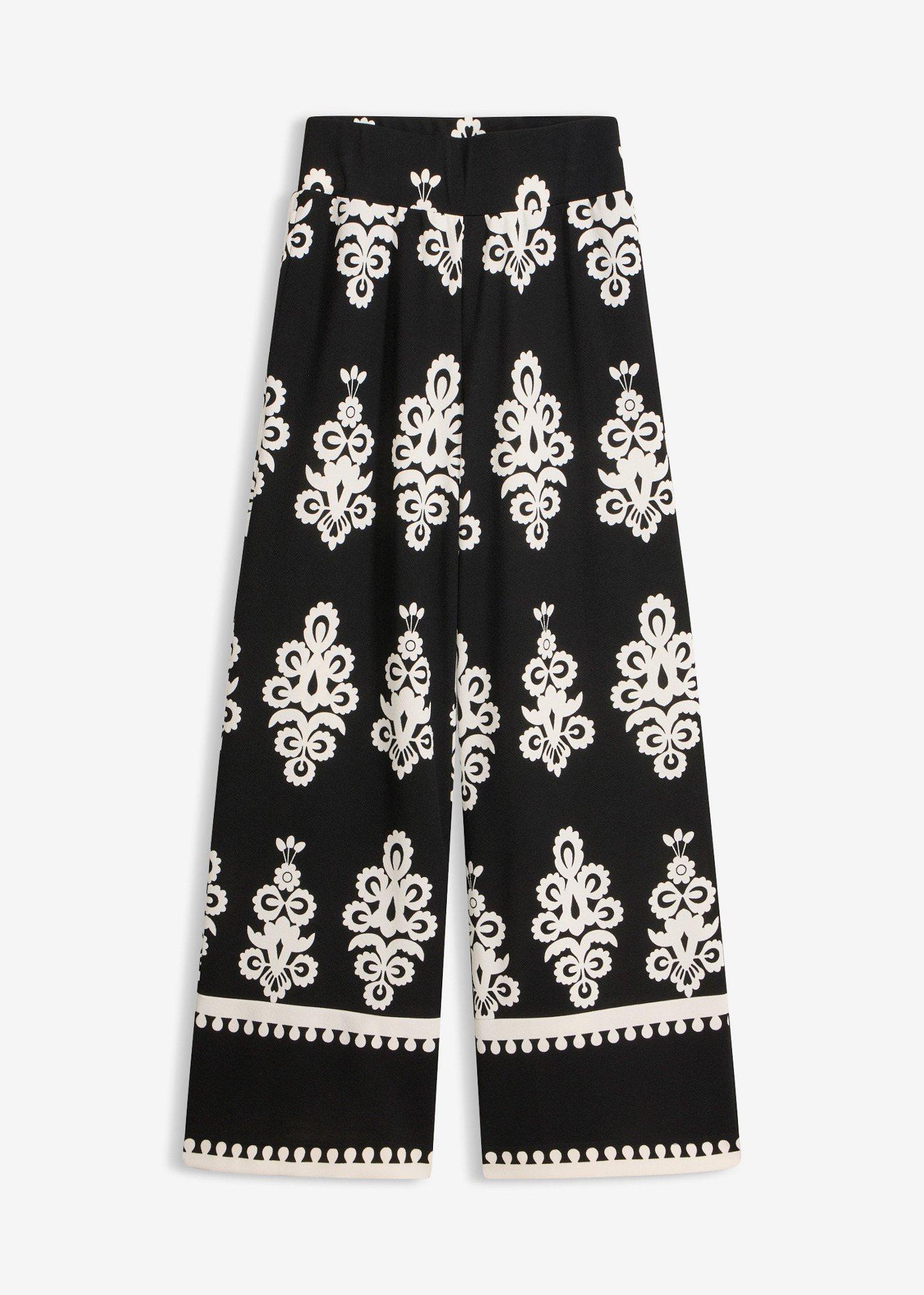 Pantaloni in jersey, vita alta