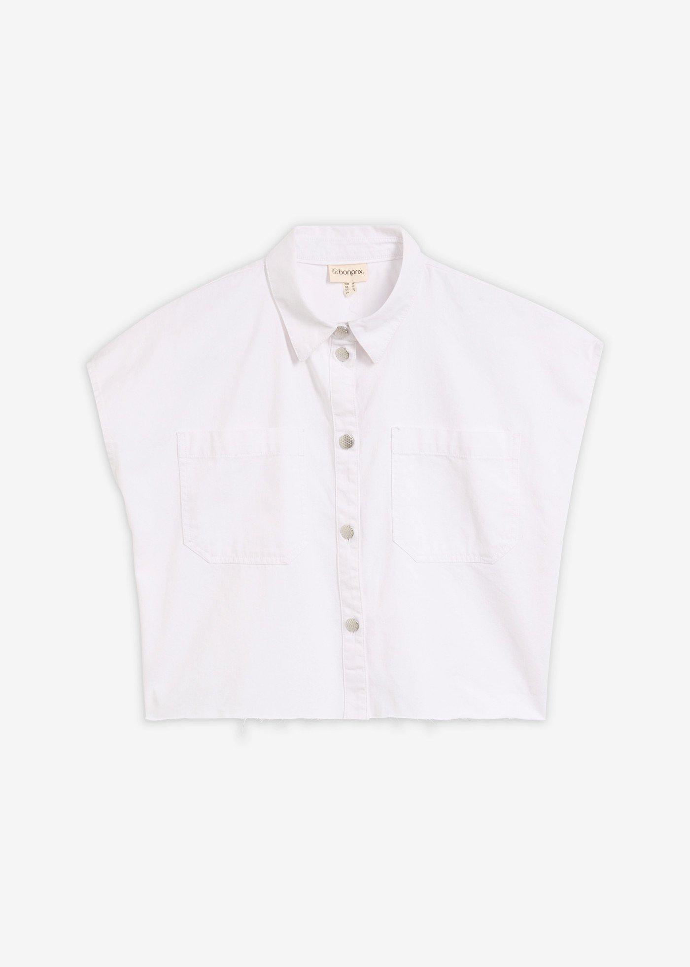 Camicia di jeans boxy cropped
