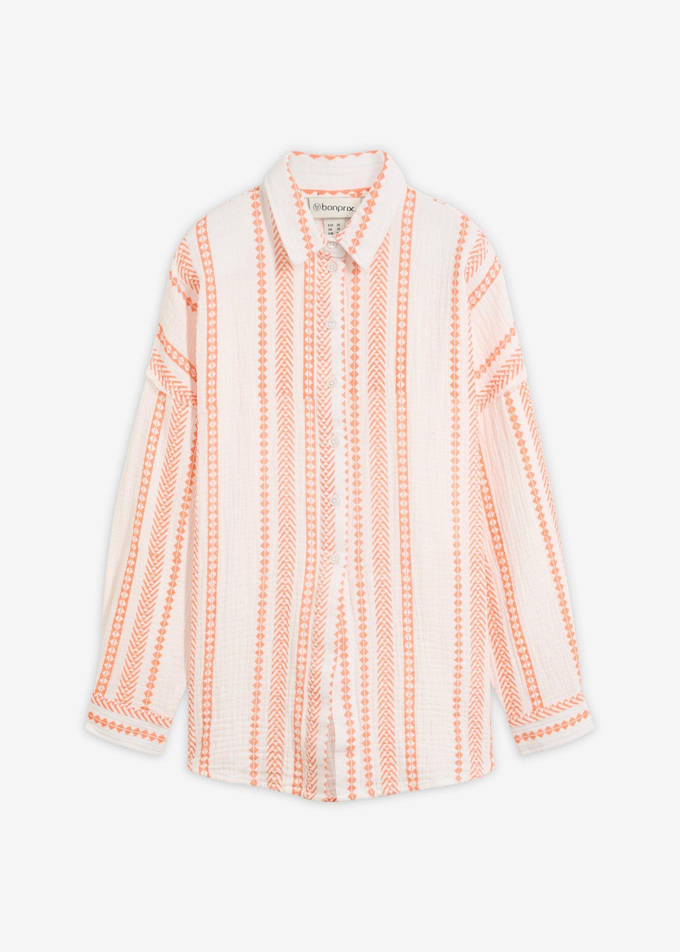Camicia in mussola fresca