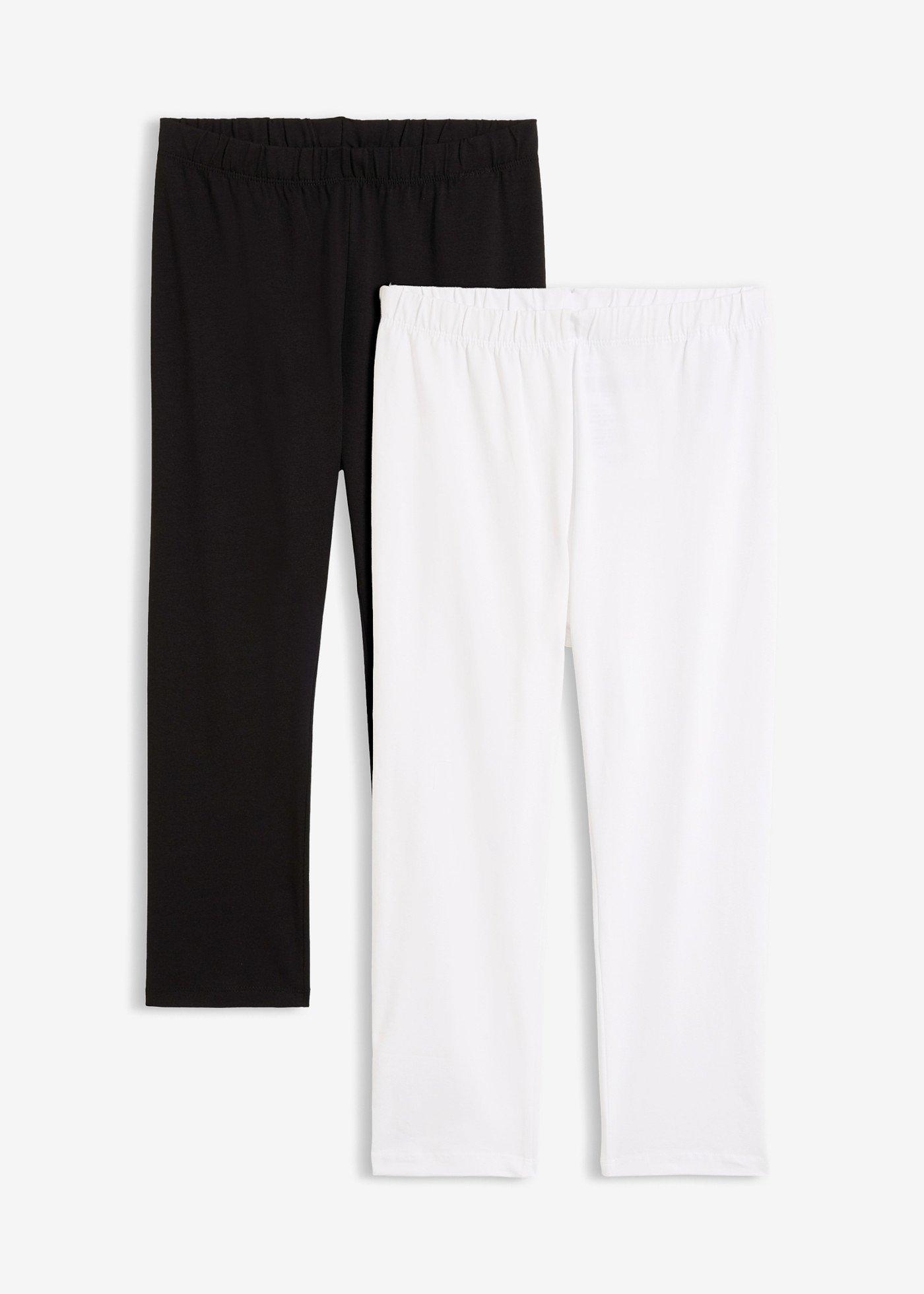 Leggings a pinocchietto (pacco da 2)