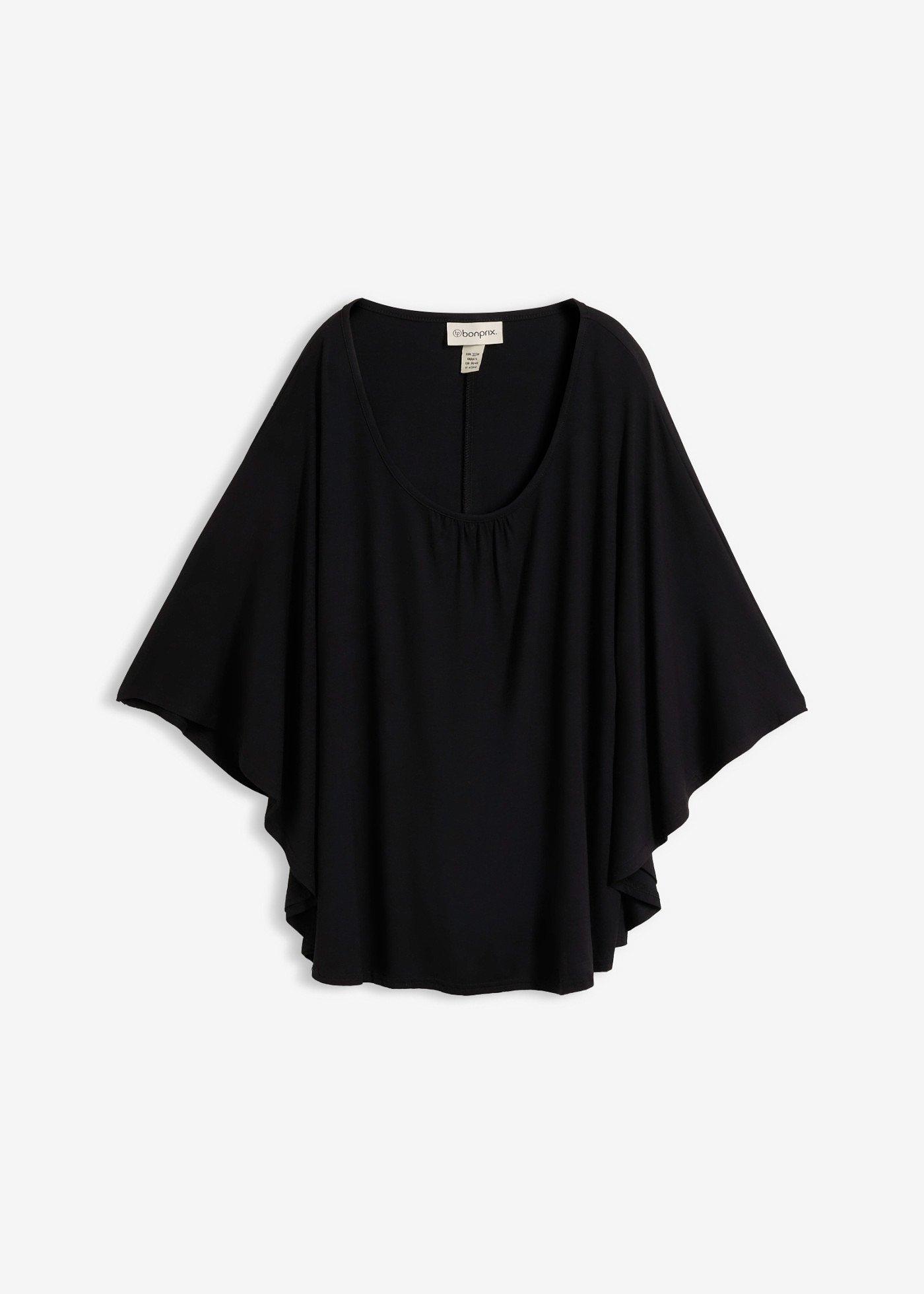 Maglia con maniche a pipistrello in viscosa
