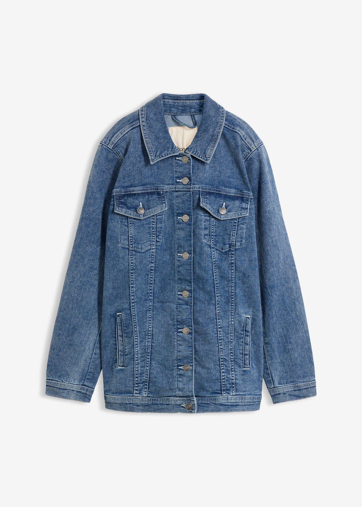 Giacca di jeans elasticizzata, boyfriend