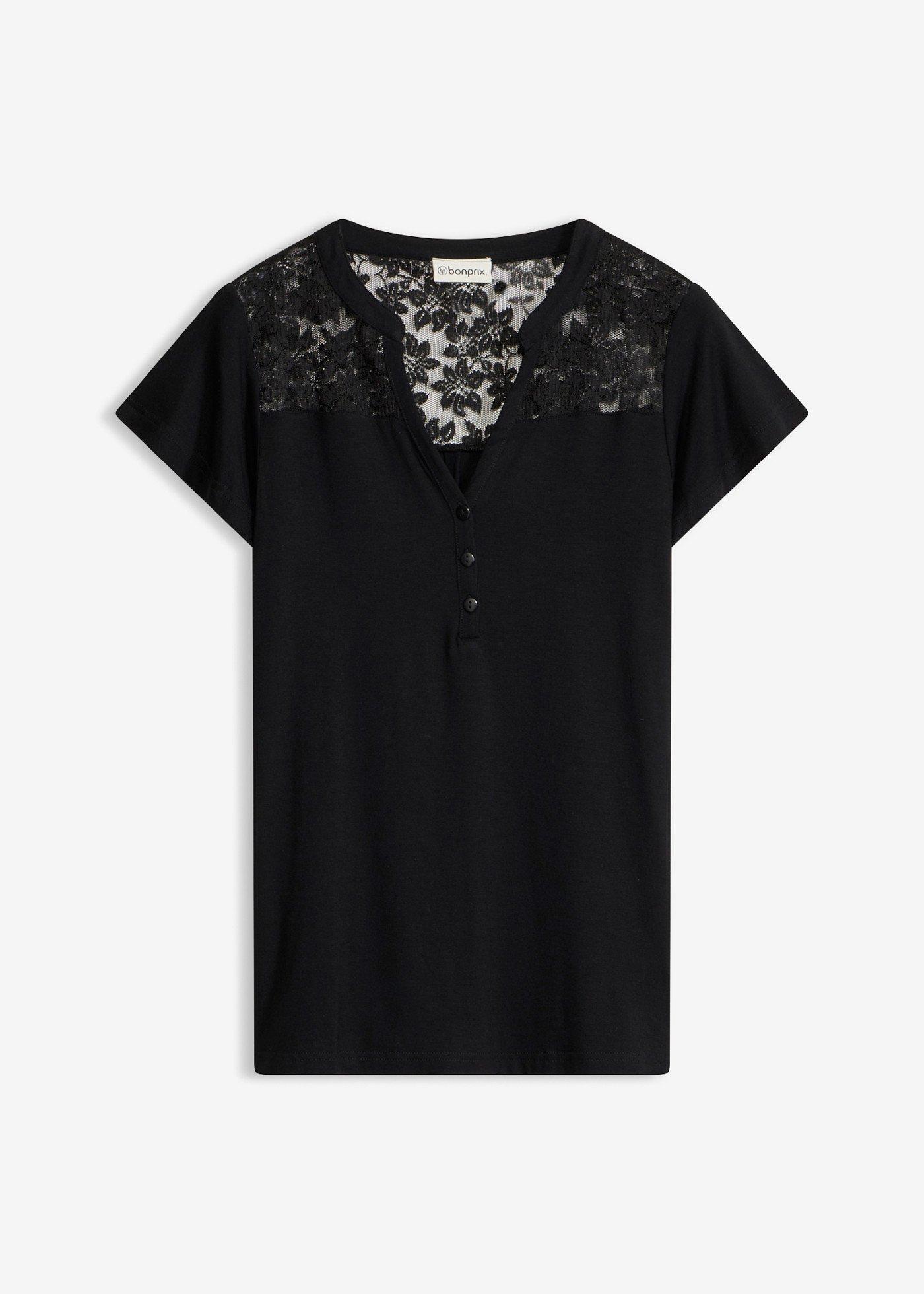 Maglia serafino in misto viscosa