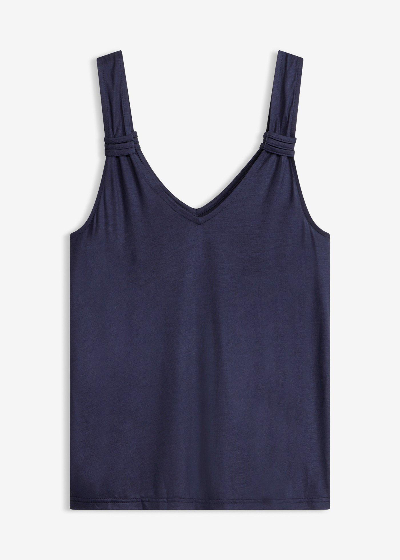 Top in jersey di pura viscosa