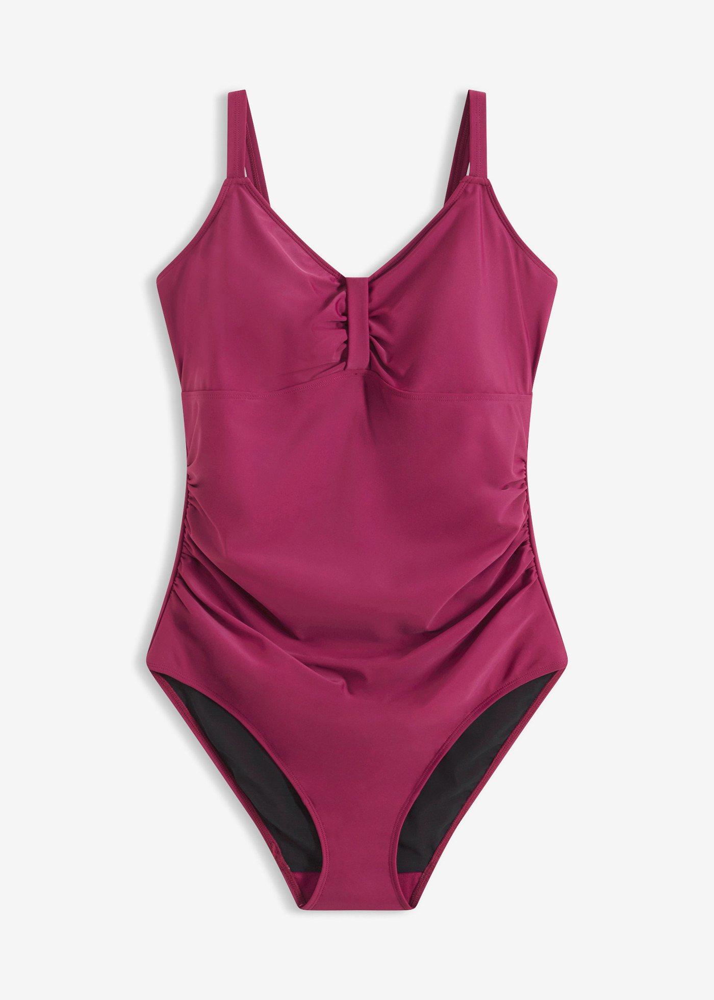 Costume intero con arricciatura ed effetto modellante medio