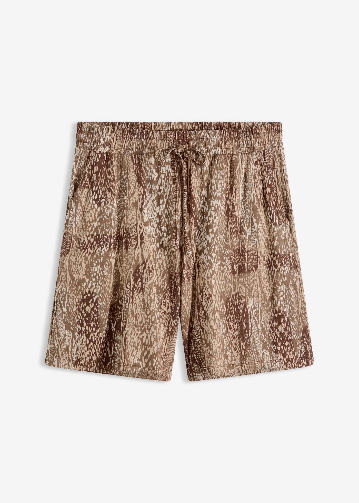 Shorts in jersey di misto viscosa morbido