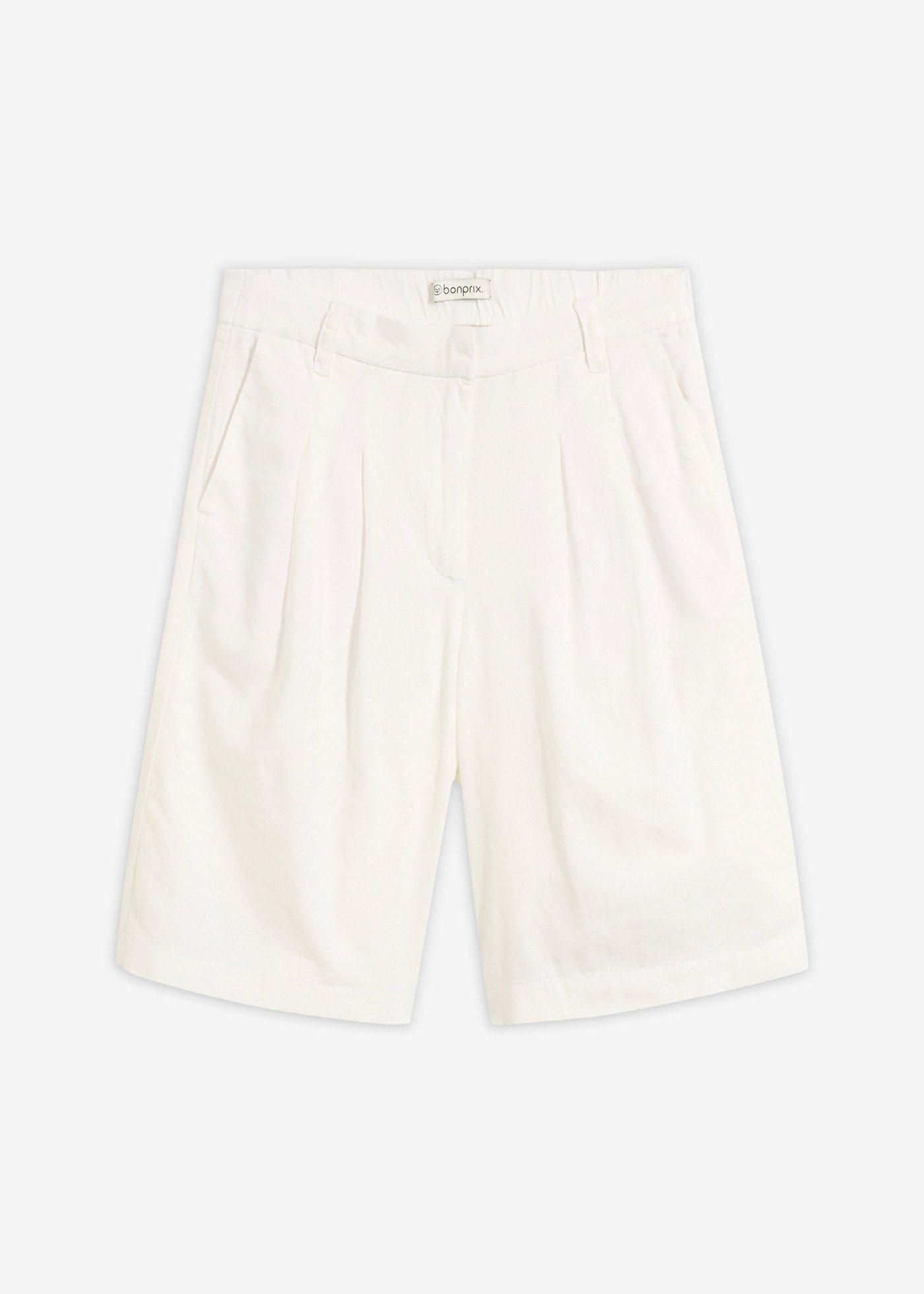 Bermuda in jeans, vita media