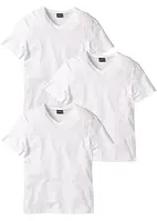 T-shirt con scollo a V (pacco da 3), bonprix