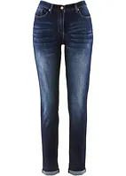 Jeans elasticizzati boyfriend, vita media, bonprix