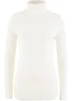 Maglione basic a collo alto, bonprix