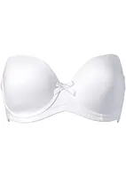 Reggiseno a fascia con ferretto e poliammide riciclata, bonprix