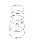 Braccialetti (set 5 pezzi), bonprix