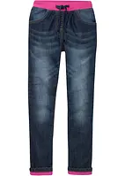 Jeans termici con fodera in pile, bonprix