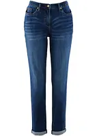 Jeans elasticizzati boyfriend, vita media, bonprix