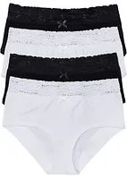 Panty alto (pacco da 4), bonprix