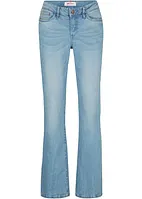 Jeans elasticizzati bootcut, mid waist, bonprix