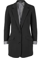 Blazer lungo in jersey di cotone, bonprix