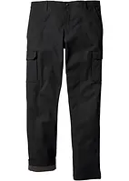 Pantaloni cargo elasticizzati termici regular fit, straight, bonprix