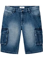 Bermuda cargo in jeans, loose fit, bonprix