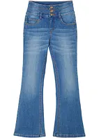 Jeans high waist, flared, bonprix