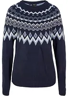 Maglione norvegese accollato, bonprix