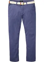 Pantaloni chino elasticizzati con cintura e taglio comfort regular fit, straight, bonprix