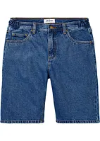 Bermuda in jeans con cinta elasticizzata ai lati, clasic fit, bonprix