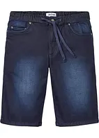 Bermuda di jeans in felpa con taglio comfort, regular fit, bonprix