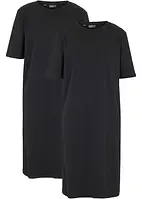 Abito t-shirt oversize (pacco da 2), bonprix