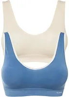 Reggiseno bustier senza cuciture con fibre di bambù Feel Comfort (pacco da 2), bonprix