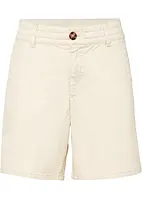 Shorts in twill a vita alta, bonprix